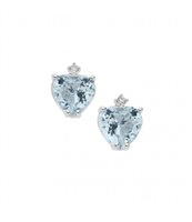 Orecchini Comete Donna Storia Di Luce in Oro Acquamarina 1.5 Ct ORQ235 - ORQ235
